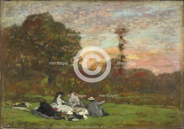 Luncheon on the Grass (Le déjeuner sur l'herbe), 1866.