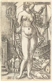 Luna, 1533. Creator: Heinrich Aldegrever