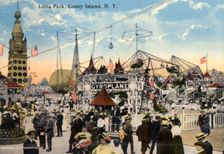 Luna Park, Coney Island, New York City, New York, USA, 1916