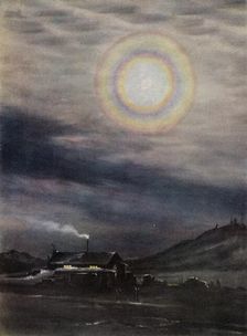 Lunar Corona 1911, (1913). Artist: Edward Wilson