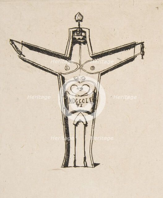 Lunar Law, No 2, 1866. Creator: Charles Meryon.