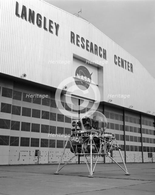Lunar Landing Research Vehicle, USA, 1963.  Creator: NASA.
