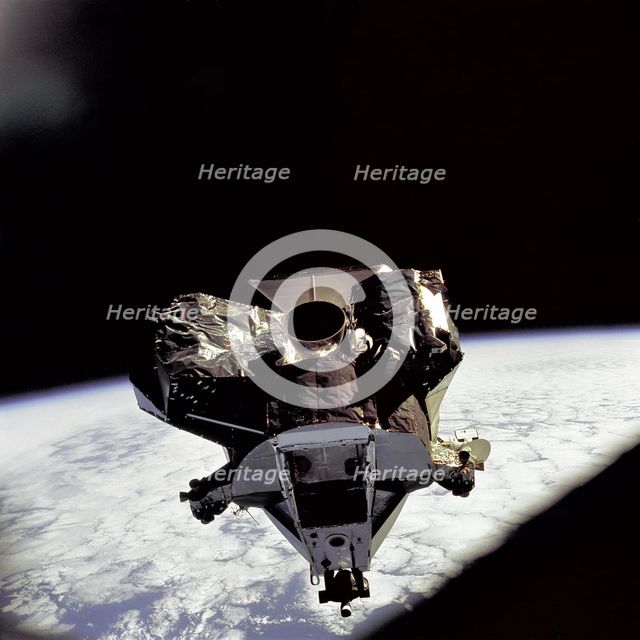 Lunar Module Ascent Stage, 1969. Creator: David Scott.