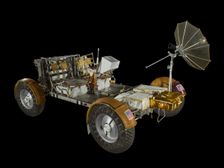 Lunar Roving Vehicle, Qualification Test Unit, 1970s. Creator: Boeing Aircraft Co.