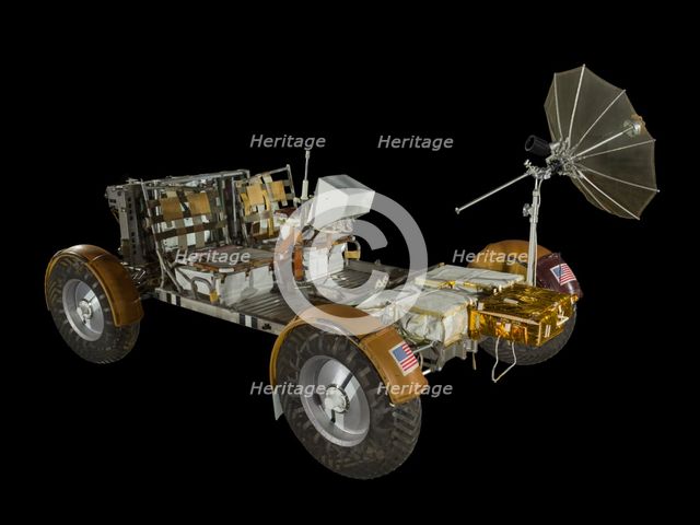 Lunar Roving Vehicle, Qualification Test Unit, 1970s. Creator: Boeing Aircraft Co..