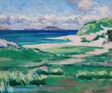Lunga from Iona, c1928. Creator: Francis Campbell Bolleau Cadell