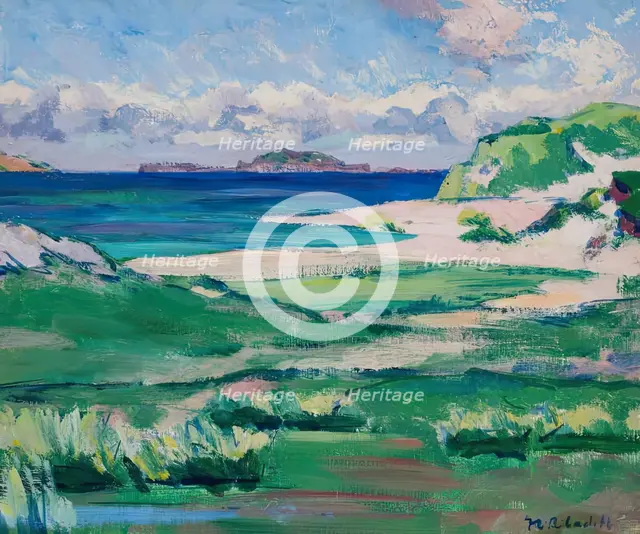 Lunga from Iona, c1928. Creator: Francis Campbell Bolleau Cadell.