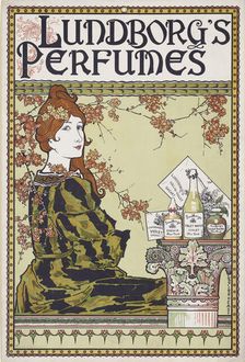 Lundborg's perfumes, 1894. Creator: Rhead; Louis John (1858-1926)