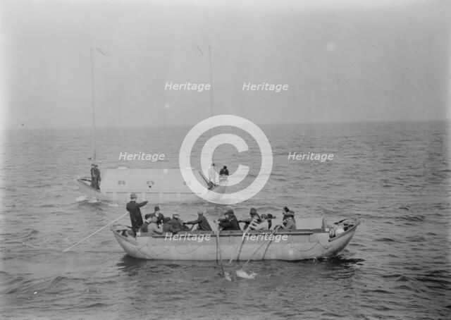 Lundin lifeboats, between c1910 and c1915. Creator: Bain News Service.