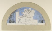 Lunette for Music, late 19th century. Artist: John Everett Millais