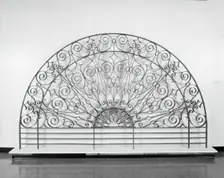Lunette from the Commerce Building, Chicago, Illinois, 1885/86. Creator: Burnham and Root