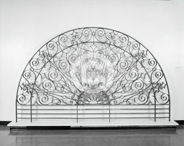 Lunette from the Commerce Building, Chicago, Illinois, 1885/86. Creator: Burnham and Root.