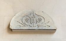 Lunette from the Springer Block, Chicago, Illinois, 1872. Creator: Peter Bonnett Wight