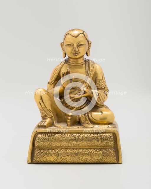 Luohan (Arhat), Qing dynasty (1644-1911), 18th century. Creator: Unknown.