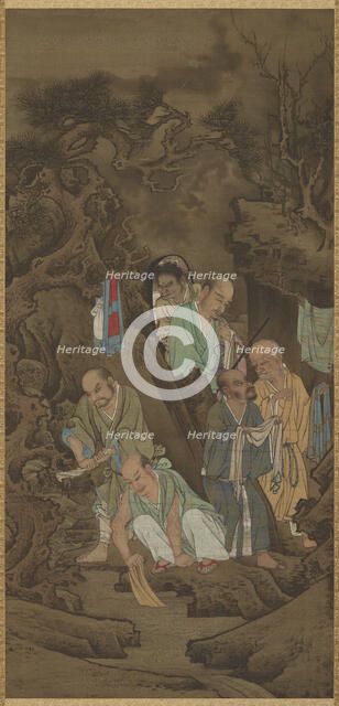 Luohan Laundering, 1178. Creator: Lin Tinggui.