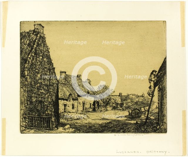 Luscanen, Brittany, 1906. Creator: Donald Shaw MacLaughlan.