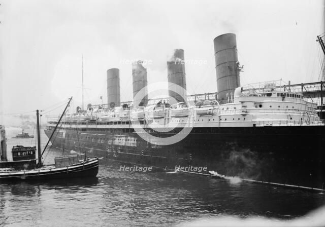 LUSITANIA, between c1910 and c1915. Creator: Bain News Service.