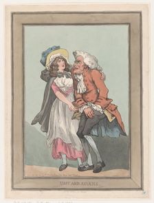 Lust and Avarice, November 29, 1788., November 29, 1788. Creator: Thomas Rowlandson
