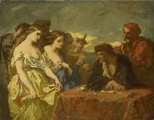 Lust for Gold, 1840-1879. Creator: Thomas Couture