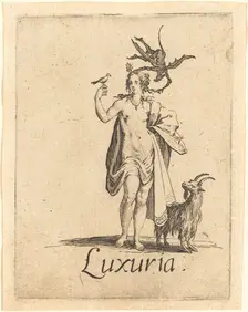 Lust, probably after 1621. Creator: Jacques Callot
