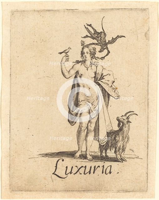 Lust, probably after 1621. Creator: Jacques Callot.