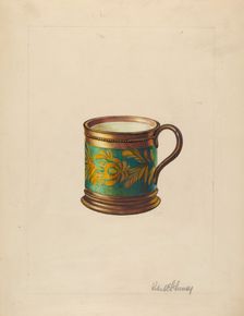 Luster Mug, c. 1937. Creator: Robert Schuerer