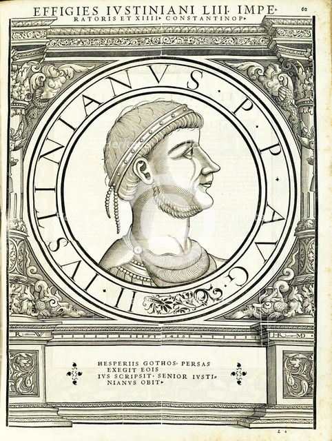 Lustinianus I (482 - 565 AD), 1559.