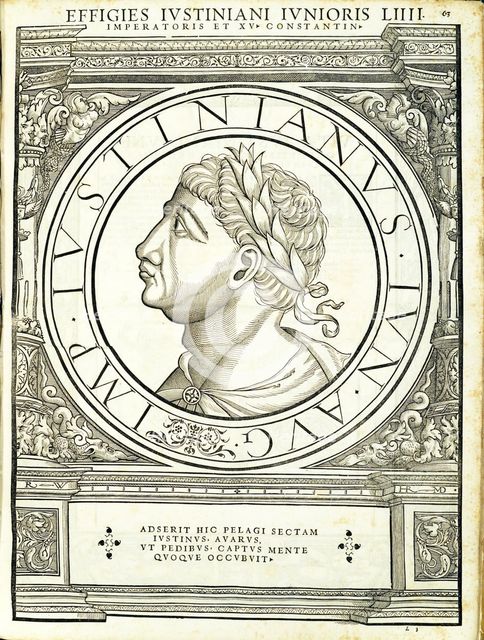 Lustinianus II (520 - 578 AD), 1559.