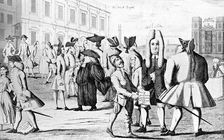 Lusus Naturae, or Carracturas of the present age 1752. Artist: John June