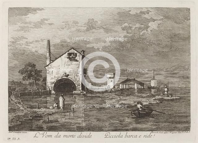 L'Vom da morte divide..., c. 1760. Creator: Fabio Berardi.