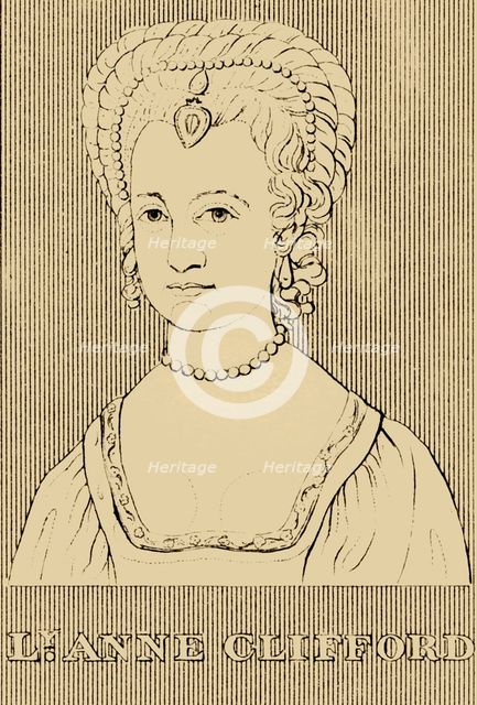 'Ly. Anne Clifford', (1590-1676),1830. Creator: Unknown.
