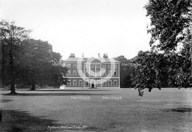 Lytham Hall, Lytham St Anne's, Lancashire, 1890-1910. Artist: Unknown
