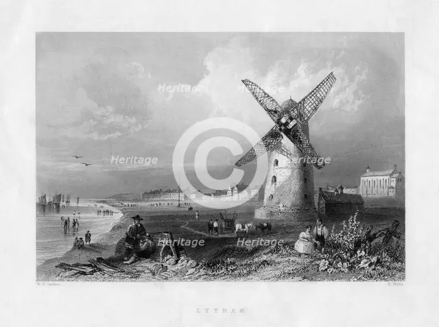 Lytham, Lancashire, 19th century.Artist: R Wallis