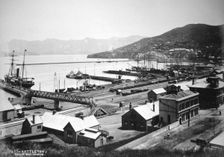 Lyttelton, Canterbury, South Island, New Zealand, 1880. Artist: Burton Brothers