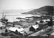 Lyttelton, Canterbury, South Island, New Zealand, 1880. Artist: Burton Brothers