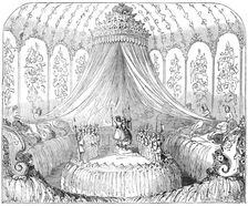 Lyceum - Scene from "King Charming; or, The Blue Bird of Paradise", 1850. Creator: Unknown