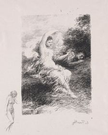 Lydé. Creator: Henri Fantin-Latour (French, 1836-1904)
