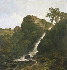 Lydford Waterfall, Tavistock, 1771. Creator: Richard Wilson