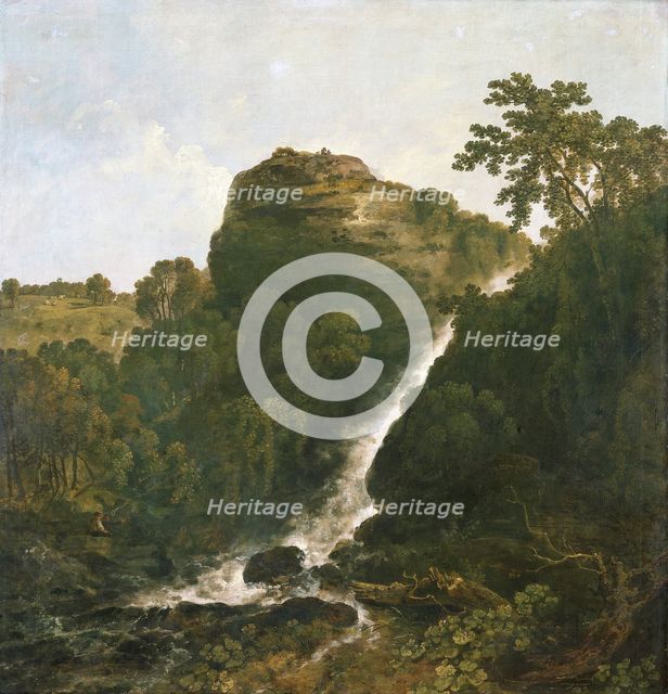 Lydford Waterfall, Tavistock, 1771. Creator: Richard Wilson.