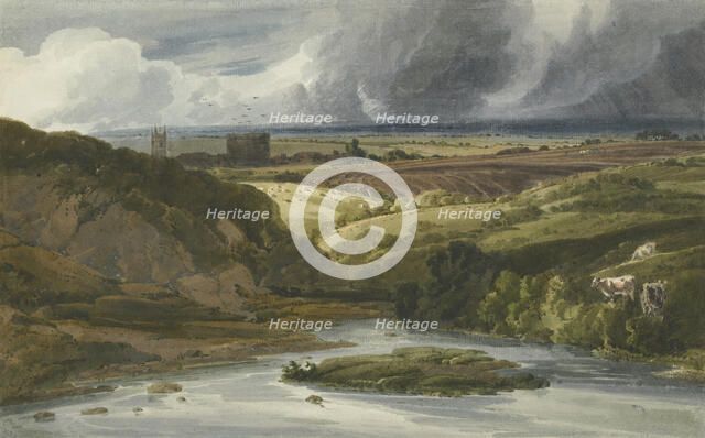Lydford Castle, 1800. Creator: Thomas Girtin.