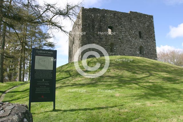 Lydford Castle, Devon. Creator: Peter Thompson.