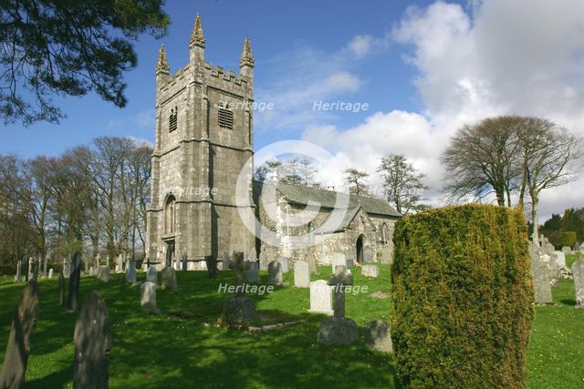 Lydford Church, Devon. Creator: Peter Thompson.