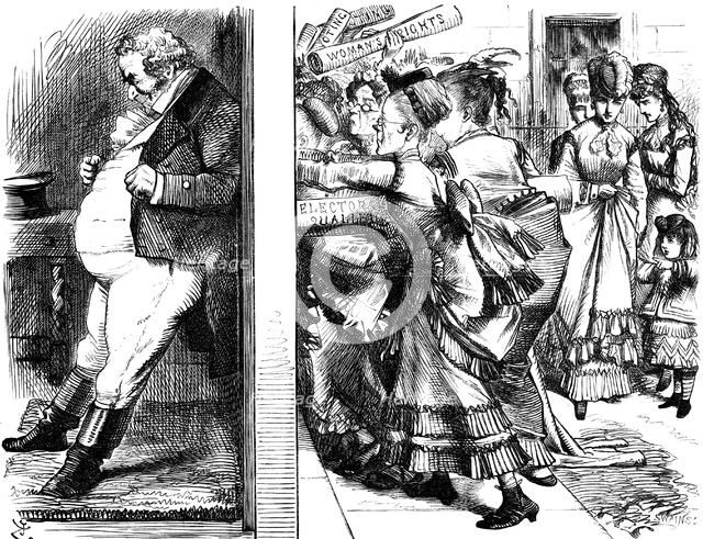 Lydia Ernestine Becker (1827-1890), British advocate of female suffrage, 1870. Artist: Unknown