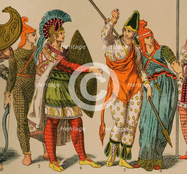 Lydians and Phrygians, Anatolian Peninsula, 1881.  Creator: Unknown.