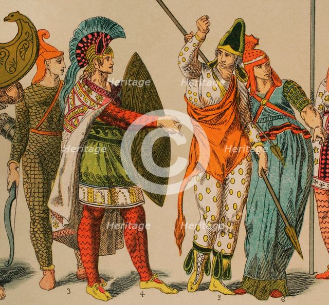 Lydians and Phrygians, Anatolian Peninsula, 1881.  Creator: Unknown.