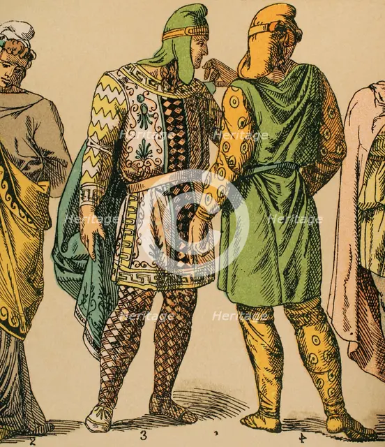 Lydians, Phrygians and Trojans, Anatolian Peninsula, Ancient Age (1881).  Creator: Unknown.