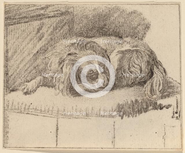 Lying Dog, 1777. Creator: Cornelis Brouwer.