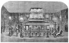 Lying in State of the Remains of the late King of Denmark..., Copenhagen, 1864. Creator: Unknown