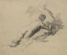 Lying naked woman, c.1630-1635. Creator: Rembrandt Harmensz van Rijn