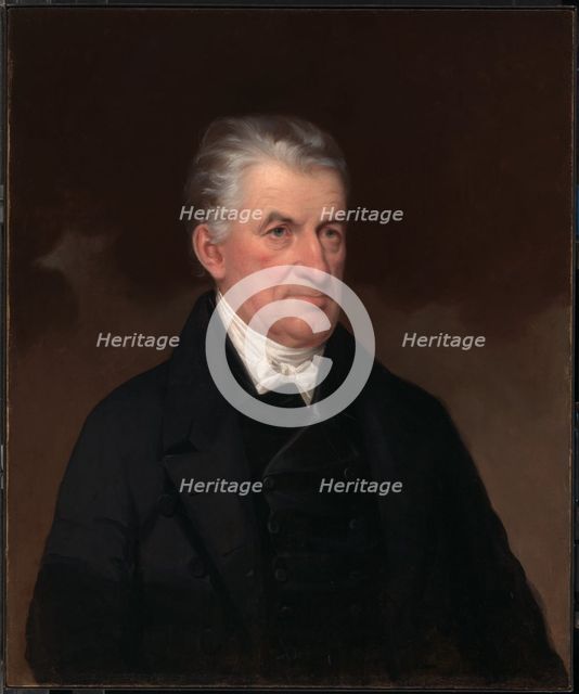 Lyman Beecher, 1842. Creator: James Henry Beard.
